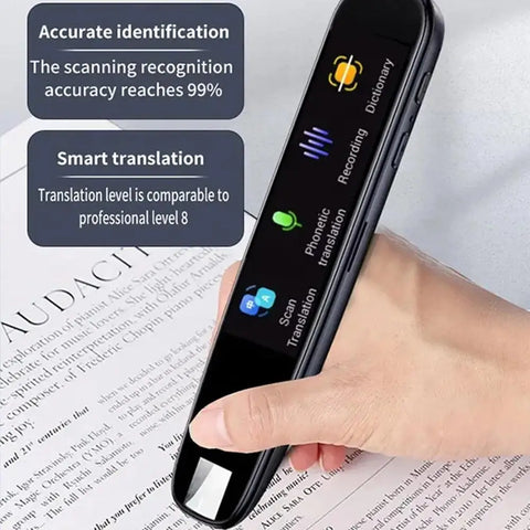 Smart Translator Pen – 112 Languages, Instant Voice & Text Scanner for Dyslexia & Autism.