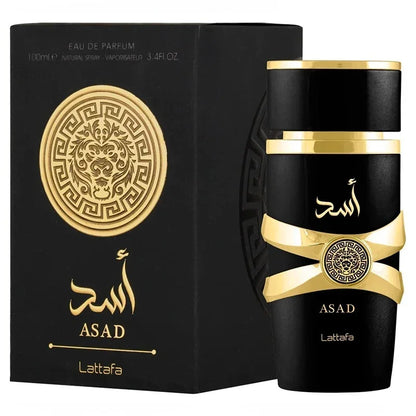 Asad Men's Eau De Toilette 100ml – Long-Lasting Unisex Arabian Perfume