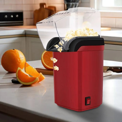 **High-Efficiency Electric Popcorn Maker | Fully Automatic Air Popper for Home**