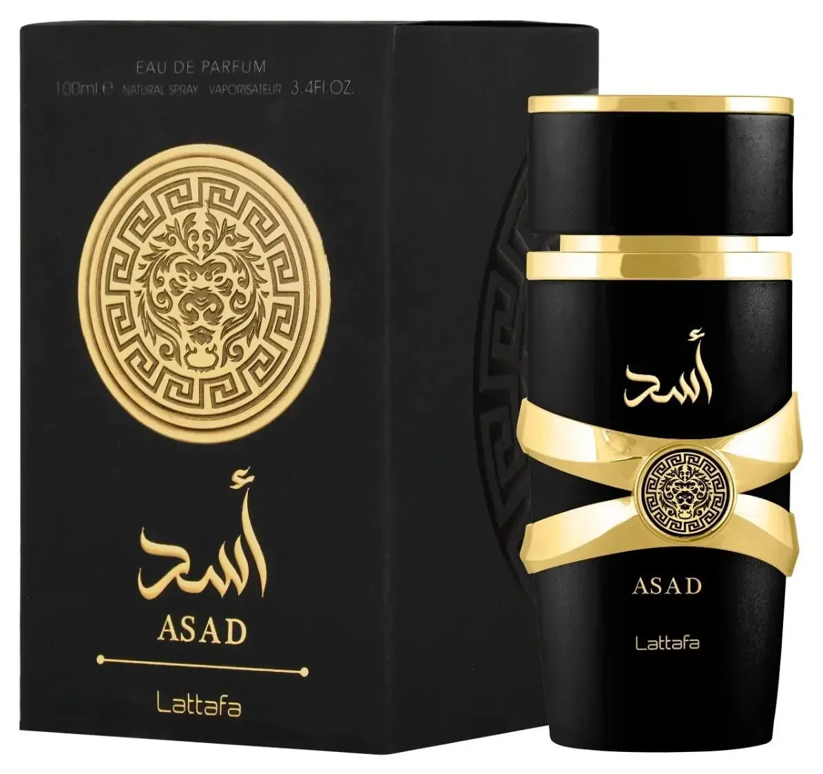 Asad Men's Eau De Toilette 100ml – Long-Lasting Unisex Arabian Perfume