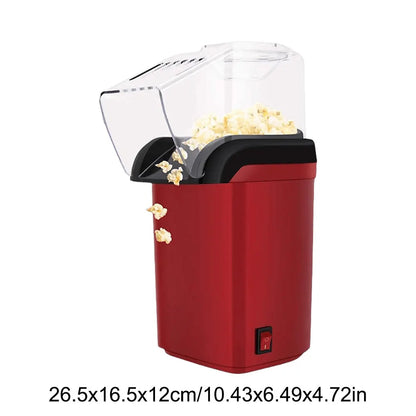 **High-Efficiency Electric Popcorn Maker | Fully Automatic Air Popper for Home**