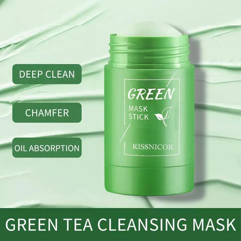 Green Tea Face Clean Mask – Pore Shrinking & Blackhead Remover, 40g